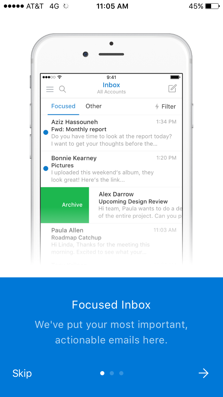 Что такое outlook для ios и как им пользоваться