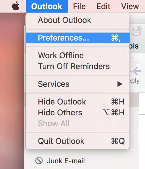 email disappear outlook for mac and rackspace